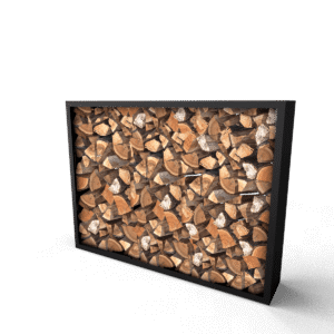 Beltza Black Wood Storage – Länge: 2000 – Breite: 385 – Höhe: 1500