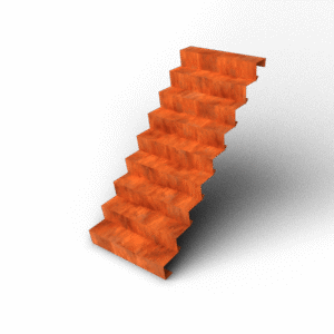 Escale Treppe – Länge: 2160 – Breite: 2000 – Höhe: 1530