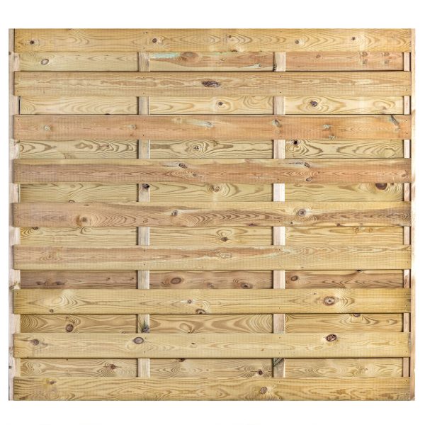 Gartenzaun Liège 199x180cm aus Imprägniertes Kiefernholz