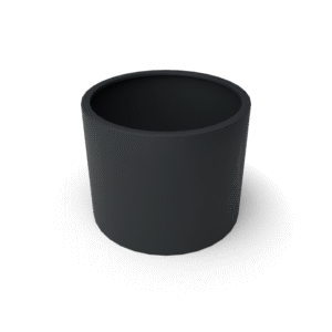 Rondus runde Pflanzgefäße aus Aluminium - Länge: 1000 - Höhe: 800