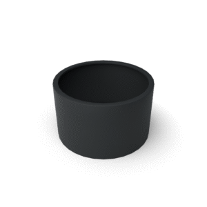 Rondus Runde Pflanzgefäße aus Aluminium - Länge: 1000 - Höhe: 600