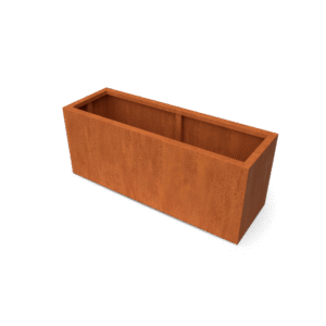 Artesa rechteckige Pflanzgefäße aus Cortenstahl – Länge: 1500 – Breite: 500 – Höhe: 600