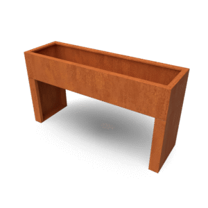 Altua Exclu hohe Pflanzgefäße Cortenstahl - Länge: 1650 - Breite: 500 - Höhe: 603