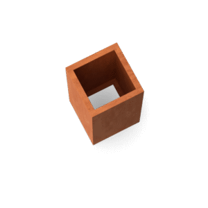 Artesa rechteckige Hochbeet aus Cortenstahl – Länge: 500 – Breite: 500 – Höhe: 1000 – ohne Boden