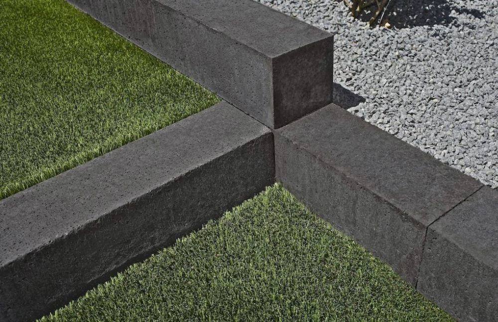Schellevis Mauerstein 100x20x20 cm Carbon – Bild 3