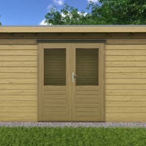 Gartenhaus Lavendel 400x300cm Imprägniert